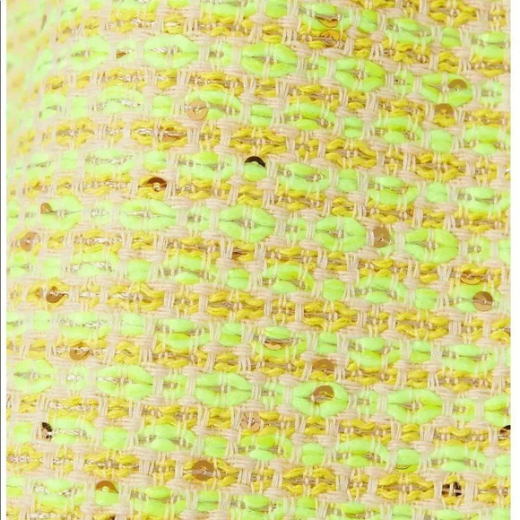 Alice + Olivia sequin neon tweed mini dress 4 NWT - Picture 5 of 16
